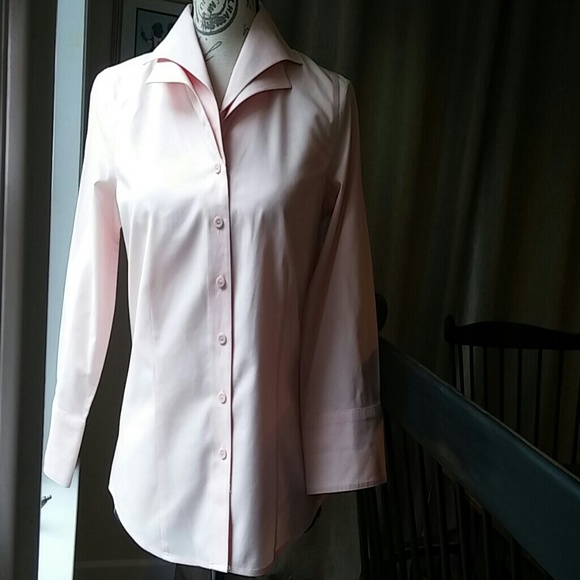 Coldwater Creek Pink Button Down Shirt Size XS - Picture 2 of 6